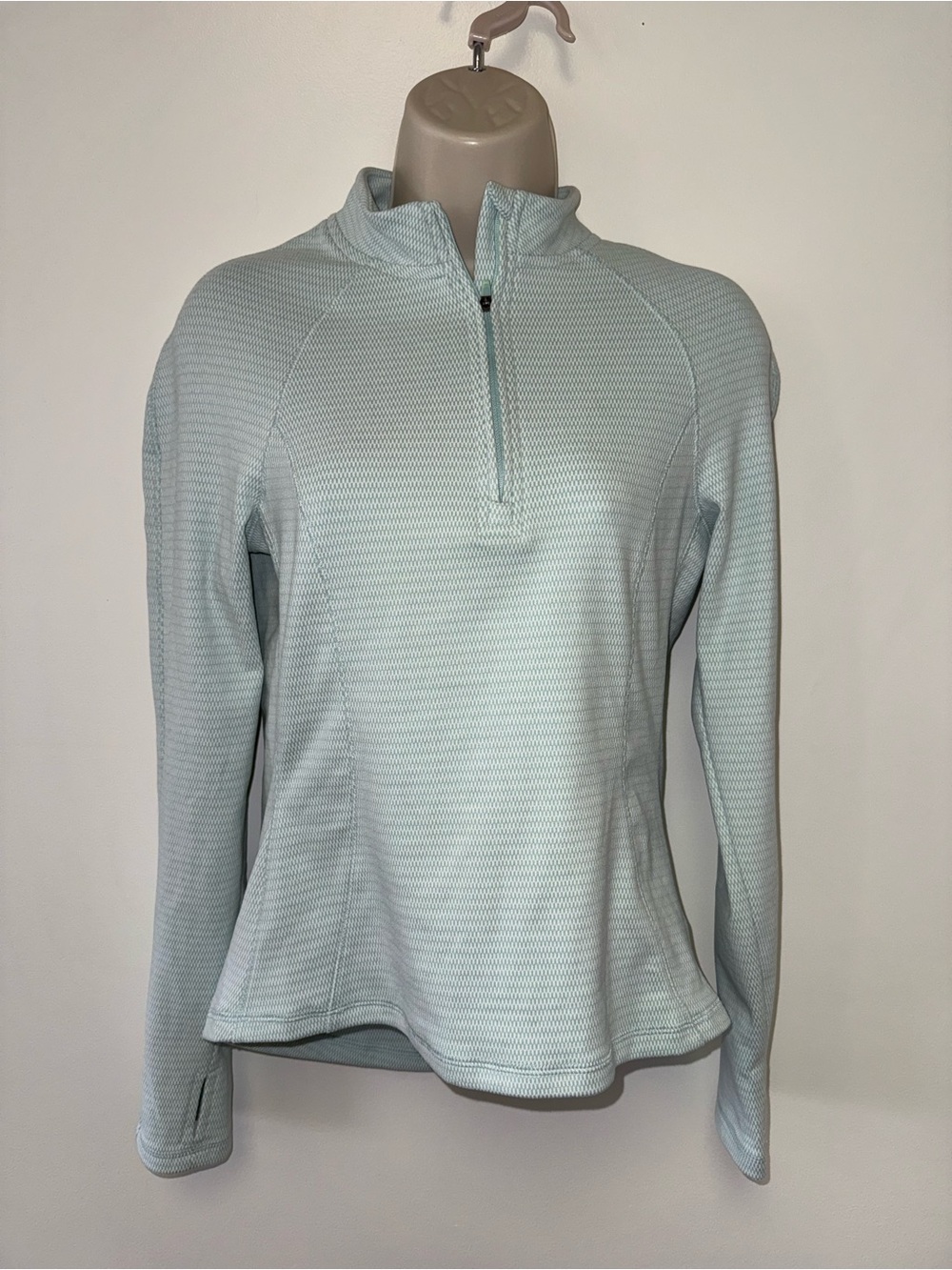 Avalanche (Small) Blue 3/4 Zip Up Pullover